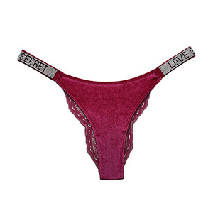 2025 New Fashion Women European American Style Low-Rise <b>Thongs</b> Sexy XXL Sizes Hollow Bow Spandex/Nylon Breathable Underwear - Product Image 5