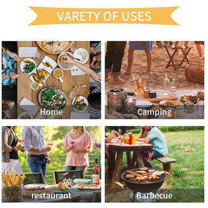 Hot Sale Unbreakable Dinnerware Sets 28pcs Placas Tigelas para <span class=keywords><strong>Camping</strong></span> Kids Portable Wheat Straw Dinnerware Sets - Product Image 6