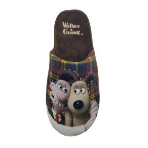 Mode hiver mignon dessin animé <span class=keywords><strong>chien</strong></span> motif imprimé coton pantoufles personnalisé hommes et femmes flanelle Couple maison pantoufles - Product Image 3