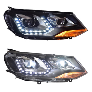 MJ para <span class=keywords><strong>Vw</strong></span> <span class=keywords><strong>Touareg</strong></span> 7P faro delantero 2011 2015 accesorios de coche faros delanteros actualización LED faros delanteros DRL - Product Image 1