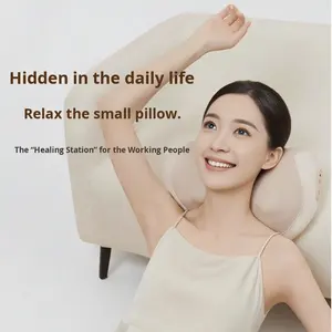 Almohada de Masaje en Forma de Corazón, Masajeador de Cuello y Hombros, <span class=keywords><strong>45</strong></span> Compresas Calientes, Recargable por USB, Control de Tiempo de 15 Minutos, Avance/Retroceso - Product Image 2