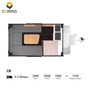 <span class=keywords><strong>Caravane</strong></span> compacte légère Teardrop Camper Trailer pour le camping, petite <span class=keywords><strong>caravane</strong></span> de voyage avec haut-parleurs à <span class=keywords><strong>vendre</strong></span> - Product Image 3