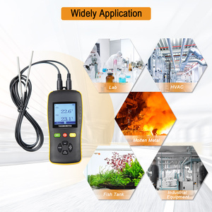 PT100เครื่องบันทึกอุณหภูมิแบบสองช่อง/1000เซ็นเซอร์วัดอุณหภูมิเทอร์โมคัปเปิลพร้อมรายงาน <span class=keywords><strong>PDF</strong></span> - Product Image 3