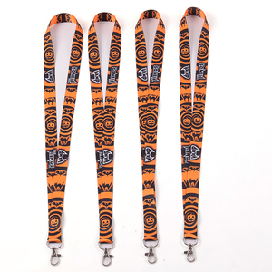 Durable Polyester Lanyard With ID Badge Holder Fashion Keychain Lanyard High-quality Transfer Print Lanyard