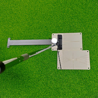 Set Cermin Latihan Golf SwingPerfect 3-Piece, Baja, Dua Sisi, Alat Bantu Latihan, Cermin Bahu, Serat Karbon, Alat Bantu Penyelarasan T-Tool