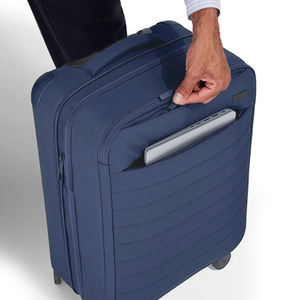 Mode transporter tissu souple + PU voyage numérique hommes sac à roulettes moyen bagage personnalisé OEM/ODM valise - Product Image 2
