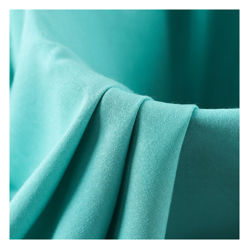 100% Viscose Solid Fabric 30s 110-115gsm Woven Plain Rayon Fabric Tela Rayon Viscose Fabric for Clothing