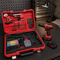Ensemble d'outils de perçage directement de l'usine chinoise, outils à main pour la maison et le bureau, ensemble combiné d'outils électriques, perceuse électrique