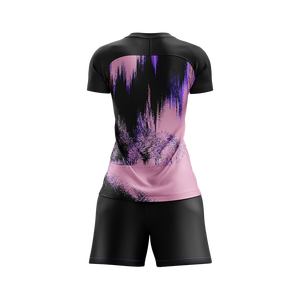 Camiseta de Fútbol para Mujer Healy Color Block Slim Fit 26 Summer Splatter Texture Sport Kit Transpirable Ligera Sublimada - Product Image 3