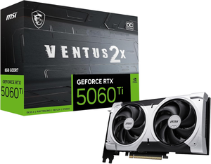 การ์ดจอใหม่สำหรับเล่นเกม RTX 5060 Ti 8GB Ventus 2X OC Plus (PCI Express 2602MHz DisplayPort 2.1a) - Product Image 1