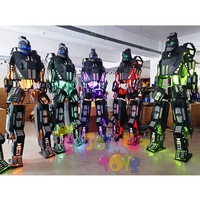 Guangzhou Enjoyment Festival LED Robot Mecha pour les spectacles de fête et les défilés de festival Améliorer l'atmosphère festive