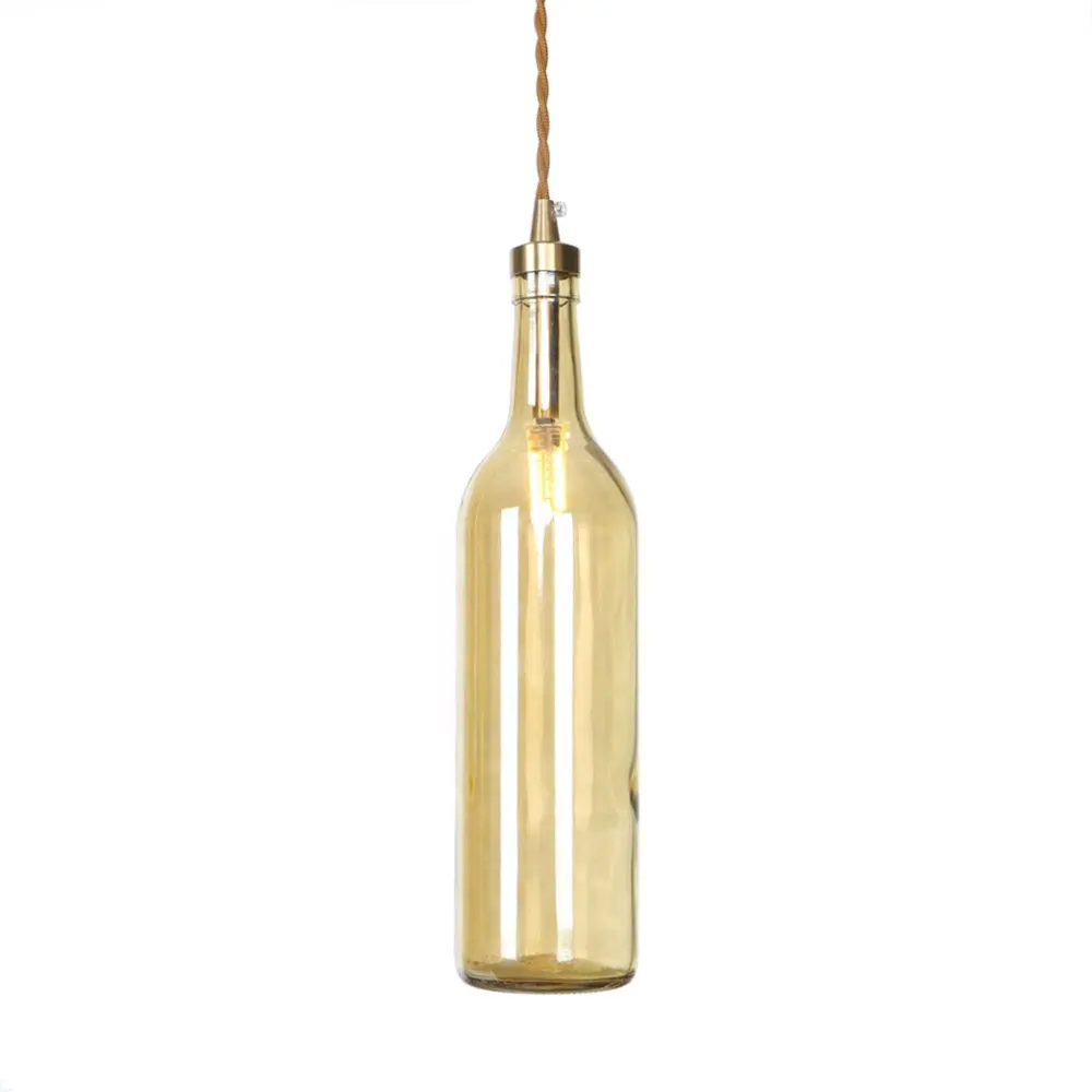 Современный стеклянный подвесной светильник, медная лампа в стиле лофт, кухонный Регулируемый потолочный светильник