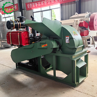 Multifunctionele Diesel Grenen Hout Log Poeder Crusher Olijf Hout Crusher Machine Hout Zaagsel Grinder Shredder Machine