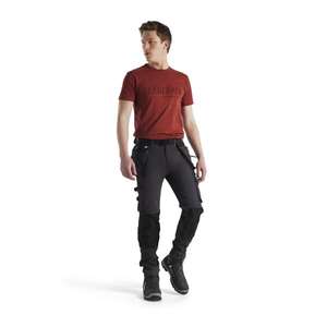 BLAKLADER - 199816449899C54 Pantalon Craftsman extensible dans les 4 sens X1900 Gris foncé/Noir-PANTALON DE TRAVAIL EAN 7330509686683 - Product Image 3