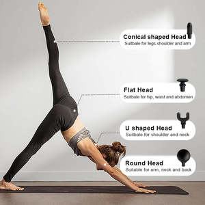 Pistola de Masaje Profesional para Relajación Muscular de la Fascia del Cuello, Inteligente, con Motor sin Escobillas, 2500 mAh - Product Image 6