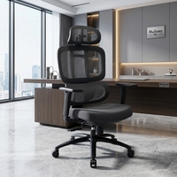 Chaise en tissu Mesh ergonomique multicolore, avec accoudoirs réglables, personnalisé, vente en gros