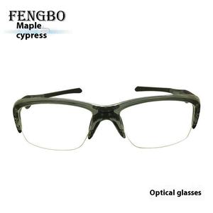 <span class=keywords><strong>Gafas</strong></span> deportivas de media montura ajustables para lentes graduadas de baloncesto, montura de PC de estilo informal, almohadillas nasales cómodas, puntas de templo - Product Image 4