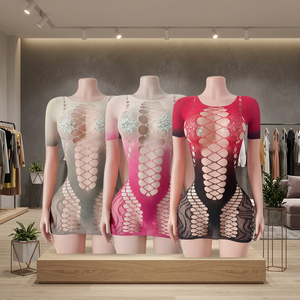 W.E. Tenue de danse exotique sexy pour scène, dégradé de couleurs, une pièce, pour danse de salon et strip-tease - Product Image 2