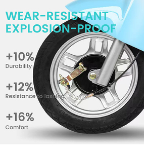 Cyclomoteur <span class=keywords><strong>électrique</strong></span> avec pédales <span class=keywords><strong>Vélo</strong></span> de ville à grande vitesse 48V Moteur de moyeu arrière à longue portée Capteur électronique Batterie plomb-acide - Product Image 4