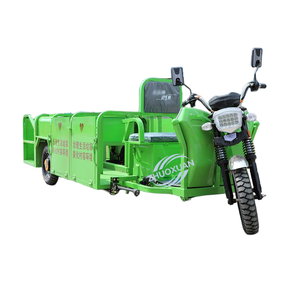 Triciclo Eléctrico de 6 Cubetas para Transporte de Residuos con Sistema de Cadena, Carga Útil de 100-200 kg, Alcance de 50-70 km, Suministro Directo de Fábrica - Product Image 1