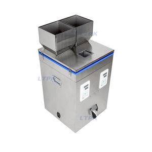 LT-W200D <span class=keywords><strong>pas</strong></span> <span class=keywords><strong>cher</strong></span> petit café maïs farine de blé lait en poudre pochette pesage Machine de remplissage Double trémie distributeur remplissage de grains - Product Image 6