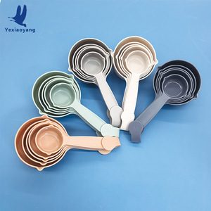 5 Piece Plastic Measuring Spoon Set Food Grade PP Minimalist Style Kitchen Baking Tools - Product Image 5