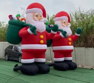 Sıcak satış noel baba ve noel ağaçları için şişme yılbaşı hediyeleri ve ev süslemeleri - Product Image 4