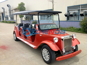 <span class=keywords><strong>Coche</strong></span> de turismo Vintage con batería de 8 plazas, carrito de Golf eléctrico, Vintage, aprobado por la CE - Product Image 5