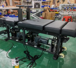 Tempat Tidur <span class=keywords><strong>Chiropractic</strong></span> Traksi Listrik Bersertifikasi CE - Koreksi Ortopedi, Penyelarasan Tulang & Pereda Nyeri Diskus Lumbal dengan Pengaturan yang Dapat Disesuaikan - Product Image 6