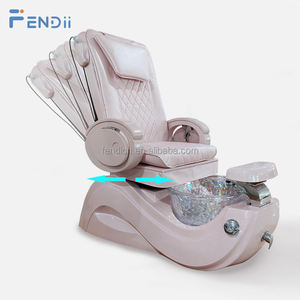 Professioneller Moderner Luxus-Pediküre-Stuhl in Rosa für Fuß-Spa und <span class=keywords><strong>Massage</strong></span> mit Wasseranschluss - Product Image 5