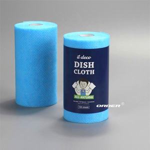 خرق مسح سحرية يابانية رائجة لعام 2023 للاستخدام مرة واحدة، قماش تنظيف، أدوات مطبخ، غسيل من البولي بروبيلين - Product Image 1