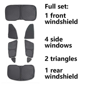 8 pièces <span class=keywords><strong>Pare</strong></span>-soleil de confidentialité pour voiture Tesla Model Y, rideau de <span class=keywords><strong>camping</strong></span> anti-UV pliable, ajustement parfait à 100 % pour vitres de voiture - Product Image 6