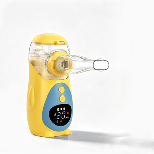 Nebulizzatore a rete manuale silenzioso a forma di pinguino, approvato CE, per inalazione, tosse, <span class=keywords><strong>asma</strong></span>, per trattamento medico domiciliare. - Product Image 4