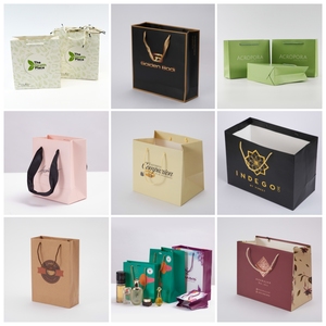 Sacs en papier kraft personnalisés avec logo, sacs cadeaux bruns, sacs de shopping, fabricant d'emballages en gros, fournisseur OEM pour la restauration rapide - Product Image 6