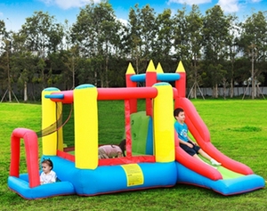 Quảng Châu Combo nhảy lâu đài <span class=keywords><strong>Inflatable</strong></span> <span class=keywords><strong>Bouncer</strong></span> với trượt bền và vui vẻ cho trẻ em - Product Image 4