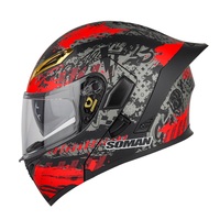 Casques de moto modulaires rabattables pour homme et femme, homologués DOT, casques intégraux rabattables, casque de moto, casque pour moto