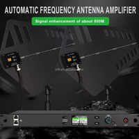 TNH AC-1600A Profesyonel 16 Kanallı UHF Anten Dağıtım Sistemi 400-950MHz Kablosuz Mikrofon Güçlendirici ve Sinyal Yükseltici