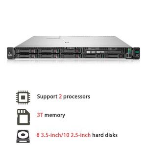 Factory Wholesale Hot Selling HPE DL360 Gen10 1U Rack <b>Storage</b> Enterprise <b>Computer</b> Server Stock - Product Image 2