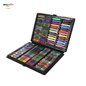 Ensemble d'art de luxe de 168 pièces pour enfants, crayons de couleur à l'eau en plastique non toxique, fournitures de dessin et de peinture pour la créativité - Product Image 5