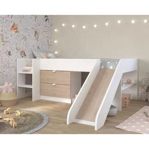 NOVA – meubles de chambre à coucher pour enfants, Lit à bascule en bois, lits superposés pour enfants en bas âge, Lit de couchage avec <span class=keywords><strong>Toboggan</strong></span> - Product Image 1