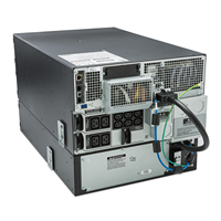 APC SRT10KRMXLI 10kVA/10kW, Onduleur en ligne à montage en rack 6U, 208V, 4x prises NEMA L6-20R + 2x L6-30R, 380V ou 230V, Smart-UPS SRT 10000VA