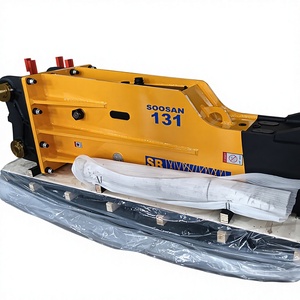 New for SB131 Hydraulic Rock Breaker <b>Box</b> Type Engine for 30-45 Tons Excavator 165mm Chisel Diameter CE Certified Construction - Product Image 1