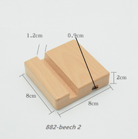 Support de téléphone en bois massif, 1 pièce, gravure laser gratuite, impression couleur UV, support de tablette portable pour la Saint-Valentin
