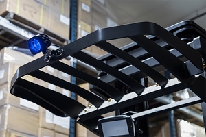 Warehouse Pedestrian Proximity Alert <b>Corner</b> Blind Spot Laser <b>LED</b> High Watt Blue XRL-1082A <b>Light</b> XRL-1082A - Product Image 4