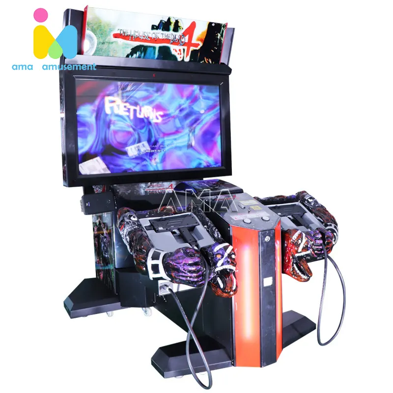 AMA Coin Operated Video House Dead 4 Ziel 4D Shooting Simulator Videospiel Arcade Machine