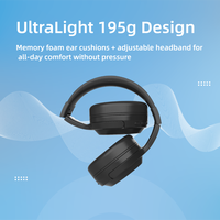 Casque de jeu à réduction de bruit de qualité supérieure, type C, étanche IPX6, son surround, design supra-auriculaire pour le sport - GEN2/GEN3/GEN4 MAX