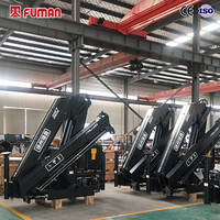 Grue mobile hydraulique de 5 tonnes, grue à flèche articulée, grue à bras repliable, vente chaude en Chine