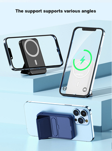 Batería Externa Magnética Mejorada, Banco <span class=keywords><strong>de</strong></span> Energía Inalámbrico <span class=keywords><strong>de</strong></span> 5000 mAh, Cargador Portátil, Banco <span class=keywords><strong>de</strong></span> Energía para iPhone - Product Image 3