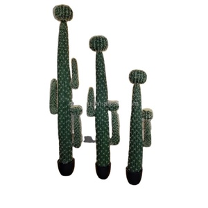 Árbol de Cactus Artificial Grande con Certificación UV, Lujoso, en Maceta Verde, Mini Planta de Interior/Exterior, Hojas de Hierba Viva, para Dormitorio, Mediano - Product Image 1