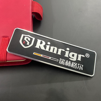 Etiqueta de Identificación de Aluminio con Relieve 3D al por Mayor, Placa de Identificación de Metal Personalizada para Grabado de Logotipo